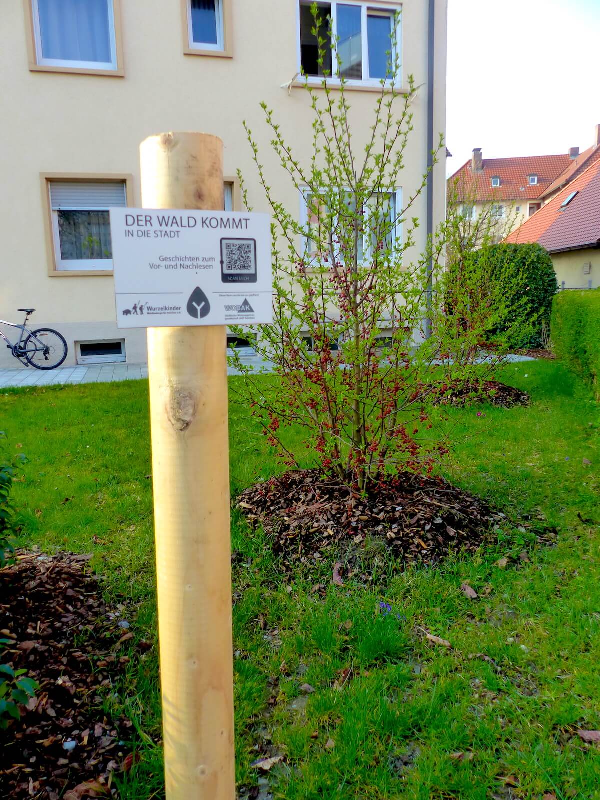 Schild bei Station 11